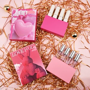 Valentines Day Makeup Gift Custom Your Own Logo Lipstick Kit 4 IN1 Lipgloss Gift Set Makeup Lip Gloss Set Vegan Cosmetics