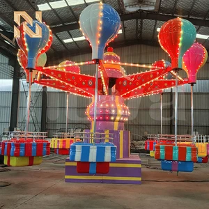 Nova Rides Samba Balloon Ride Outdoor Balloon Race Ride Outdoor Kids Amusement Ride Flying Balloon Kiddie Ride