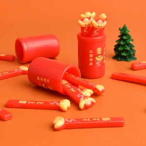 Simulation Top-level New Year Blessing and Wish-making Resin Charm for DIY Festive Accessories Miniature Scenes and Mini Props