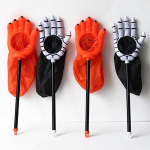 Halloween Adult Candy Props Ghost Festival Hand Skull Plastic Pumpkin Bags Outdoor Wholesale Toys