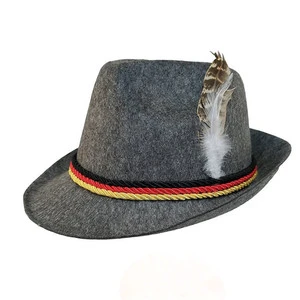 Fast Shipping LOW MOQ Wholesale Unisex Oktoberfest Party Hat Customized Design German Festival Beer Hats