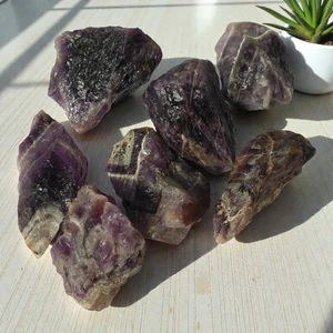 Wholesale Bulk High Quality Natural Raw Amethyst Rough Stones Jewelry Making Feng Shui Home Decoration Christmas New Year
