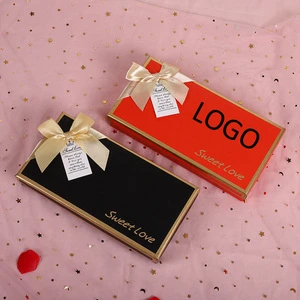 Customize Valentine's Day Rigid Chocolate Box Festival Gift-worthy Biodegradable Creative Fixed Color Chocolate Box