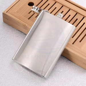 Promotional Fathers Day Customized Best Father Gift Stainless Steel Hip Flask Set