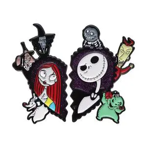 Wholesale Anime Character Metal Craft Different Design Pin Badge Soft Enamel Lapel Pins Factory Price for Christmas National Day