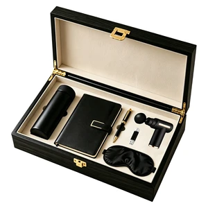 Luxury Thanksgiving Gifts Custom Premium Corporate Gift Set with Office and Wellness Items