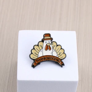 Unique Thanksgiving Accessory Turkey with Hat and Ribbon, Must have for Thanksgiving Lovers, Creative Fun Fashion Accessory