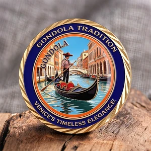 Custom Enamel 2D 3D Alloy Coin Gold Silver Plated Metal Challenge Coin Any Shape Souvenir Collection Free Sample