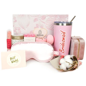 Valentine Day Gifts 2023 Trend Ladies Gift Set Ideas Tumbler Scented Candle Handmade Soap Card Shower Women Gift Items
