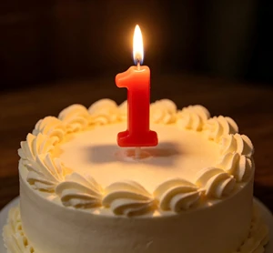 Red Number Birthday Candles 0-9 Single Cake Candles, Plastic Holder Number Candles for Kids Adult Birthday Party Cake Decoration