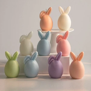 Easter Egg Scented Candle Creative Holiday Decoration Gift Rabbit-Shaped Candle