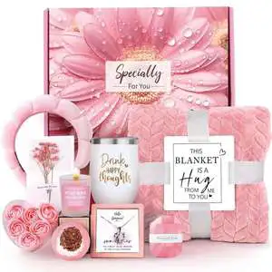Hbc Mothers Day Self Care Relaxation Spa Gift Birthday Gifts for Mum Rose Hampers Ideas Gift for Mother Wedding Gfit