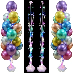 7/13/19 Tube Balloon Holder Balloons Stand Column Eid Balloon Adult Kids Birthday Party Baby Shower Wedding Decoration Supplies