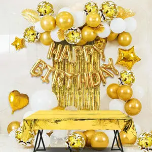 Wholesale Kids Baby Birthday Balloons Set Party Decorations Balloon Supplies Set