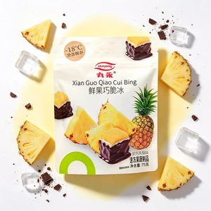 Best Selling Pineapple Ice Cream Drops With Double Chocolate Crust Sweet Party Favor Wedding Gift Bulk Wholesale Free Sample