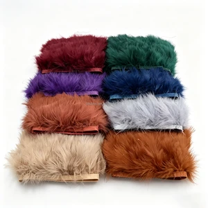 10 Yards Feather Trim Accessories for Broadway Musical,Venetian Carnival&Circus Stage Costumes,Belly Dance Decorations,Halloween