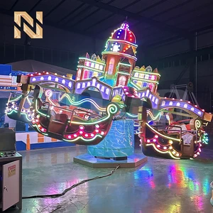 Nova Rides Children's Outdoor Venice Spaceship Flying Boat Ride Theme Park Rides Amusement Equipment Kids