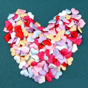 Valentine's Day Sponge Cloth Love Wedding Peach Heart DIY Wedding Decoration Party Love Flower Supplies Toys