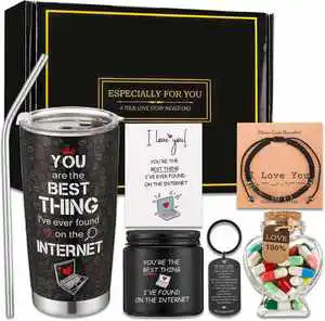 Valentine's Day Gifts for Boyfriend 2025 Romantic Lover Gifts for Husband From Wife Custom Unique Birthday Gifts for Him