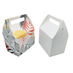 Customized Thermal Transfer Gift Box Creative DIY Printing Sublimation Personalized Paper Packaging for Weddings and Novelties