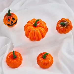 High Quality Plastic Artificial Pumpkins Long-Lasting Halloween Home Decorations for Birthday and New Year Indoor Use
