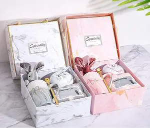 Mother's Day Customizable Promotional Gift Box Ceramic Coffee Mug Super Soft Towel Perfect Gift for Mom's Birthday Mother's Day