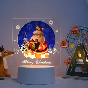 LED Other Christmas Decorations Supplies Light Ornaments Gift Toy Decor Christmas Gifts 2022 Doll Kids Present Product
