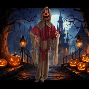 Halloween Skeleton Hanging Ghost Costume Horror Party Decorations Haunted House Scary Props Spooky Festival Accessories