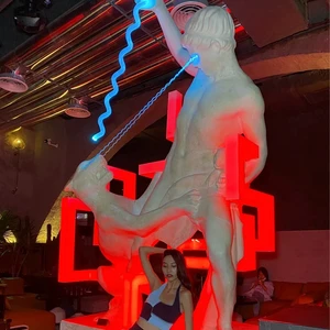 TAO Tao Bar Ancient Roman Sculpture Custom Factory Music Tavern Restaurant Internet Celebrity Trend Soft Decorations