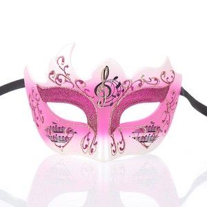 Cheap Half Face Retro Venetian Masquerade Mask, Mardi Gras Carnival Prom Party Costume Mask