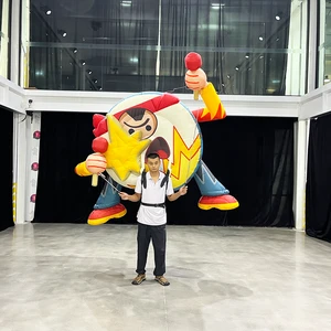 2.5M Hand Take Inflatable Drum Puppet Light-weight Instrument Inflatable Concert Performer Costume Inflatable Parade Costume