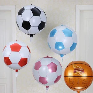 22 Inch Soccer Ball Foil Balloons for Sports Themed Birthday New Year Championship Celebrations-Eco-Friendly