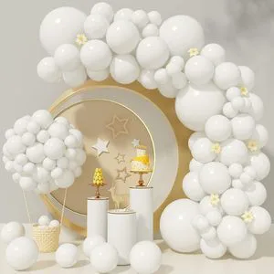 Wholesale Customized Balloons Children's Birthday Large Quantity 12 Inch White Latex Balloons for Party Baby Showers