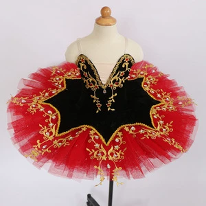Jm864 Customized Venice Carnival Performance Wear Professional Tutu YAGP Raymonda Variation Black Swan Ballet Pancake Tutu