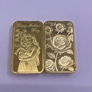 2026 New Arrivals Non-magnetic Mom Gifts for Mothers Day Plated Gold Bars Souvenir Collectible Gift Sets