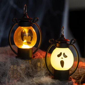 Halloween new products: Portable night lights, LED electronic , small horse lanterns, horror props and ornaments
