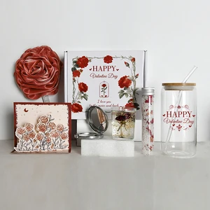 Luxury Valentine's Gift Sets With Egg-shell Cup Items Customized Business Bath Salt Gift Set for Boyfriends Girlfriends Presents