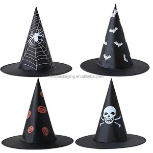 DIY Halloween Paper Caps Paper Cone Hats with Customized logo