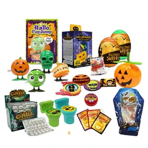 Seasonal Halloween Candy Toy Collection Fruity Flavored Sugar Hard Candy Boxed Decorative Filling 10g