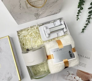 Personalized Mother Day Gift Set With Custom Logo Bath Spa Box Relaxing Present for Mom Grandma Wife Woman Self Care Routine