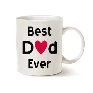 Father Day Gifts Best Dad Coffee Mug, Best Dad Ever Unique Birthday Present Mug