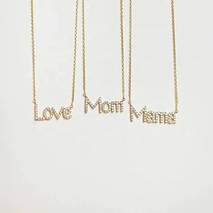 2025 Mother's Day Gift Set Necklace 925 Sterling Silver Mom love Necklace Gifts for Women