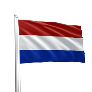 Factory Price Red White Blue Holland Flag Netherlands National Flags Polyester 3x5 Ft Dutch Country Flag