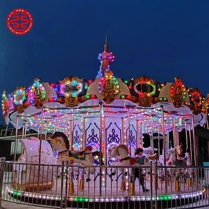 Hot Sale Attractive Carnival Rides Attraction Chinese Carousel China Supplier