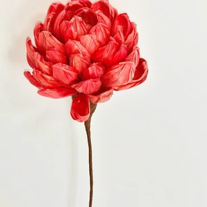 Eco-Friendly Long Lasting Handmade Dried Corn Husk Flowers for Valentine's