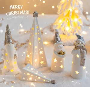 Christmas Decorations, Children's Christmas Gifts, Luminous Lights, Decorations, Household Tabletop Decorations