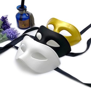 Venice Carnival Halloween Makeup Ball Mask Ball Men's Makeup Half Face Mask