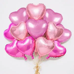 12pcs Wholesale 18 Inch Festival Party Supplies Star Heart Balloons Photo Props Wedding Party Decoration