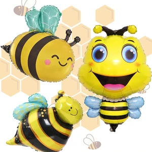 Wholesale Children's Birthday Party Balloons Ins Insect-Shaped Bee Aluminum Film for Scene Background Layout Party Supplies
