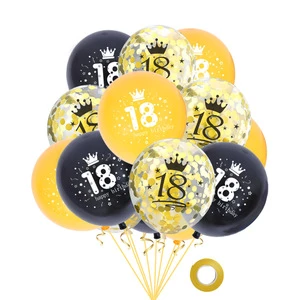 30 50 60th Birthday Balloons Confetti Balloon Combo Adult Birthday Party Decorations